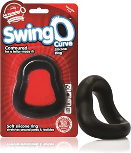 SwingO Curve Cock Ring - Penis Ring - Couple Sex Toys - Dick Rings for Mutual... - Picture 1 of 1