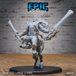 Divine Centaur B by Epic Miniatures RPG D&D Pathfinder 3D Print - Picture 1 of 2