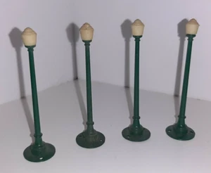 Vintage Train Layout Street Lights 3" Non-Electric - Christmas Village - Picture 1 of 1