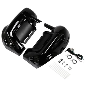 Kit de altavoces con carenado ventilado inferior brillante apto para Harley Touring Street Glide 83-13 - Imagen 1 de 6