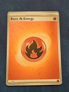 Pokemon TCG 151 - Basic Fire Energy - SVE 002 - Holo - Pack Fresh - Picture 1 of 2