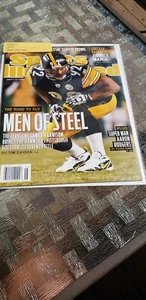¡STEELERS SPORTS ILUSTRADO 1/31/11 ROAD TO SUPER BOWL 40 JAMES HARRISON!!¡! - Imagen 1 de 4
