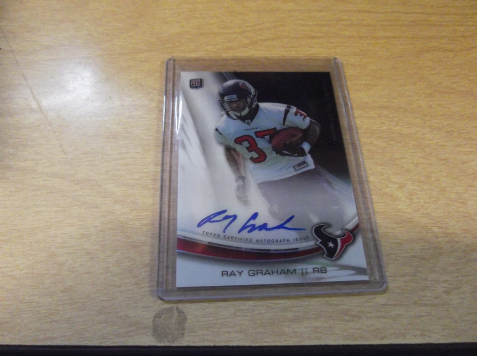 AUTO'D 2013 TOPPS PLATINUM FB #A-RG RAY GRAHAM RC TEXANS-PITTSBURGH - Image 1 of 1