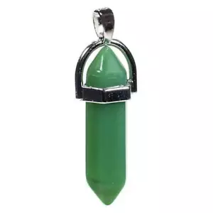 Grüner Aventurin - Anhänger Edelstein Esoterik Heilstein Schmuck - Bild 1 von 1