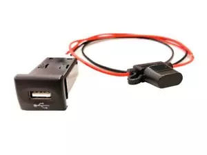 Panel de interruptor facial de tablero USB enchufe de carga rápida apto para Land Rover Defender TD5 TDCI - Imagen 1 de 7