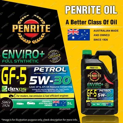 Penrite Enviro+ GF-5 5W30 Engine Oil 5L for Citroen C3 Berlingo Nemo Petrol - image 1 of 2