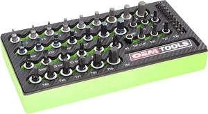 1/4'' 3/8'' Star Socket Set Master Torx Bit W/ SAE Metric Hex OEM Foam Tool Tray - Picture 1 of 7