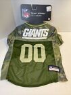Maillot camouflage pour animaux de compagnie Pets First New York Giants - Moyen