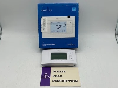 Emerson Sensi ST55 Thermostat READ/FOR PARTS - Image 1 of 4