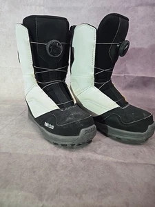 ThirtyTwo Niños BOA Negro Blanco Botas de Snowboard Juvenil Talla US 4 / EU 35 - Imagen 1 de 8