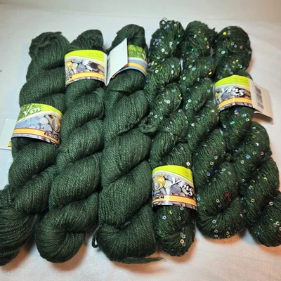 VINTAGE South West Trading Company 3 Yin & 3 Yang Yarn Lot (Total 6 Skeins) RARE - Image 1 of 4