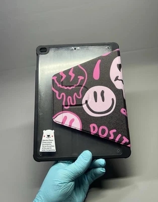 Unique Case Rotating Stand Cute Cartoon Design Cover Shell for iPad 9.7 Inch - Image 1 of 4