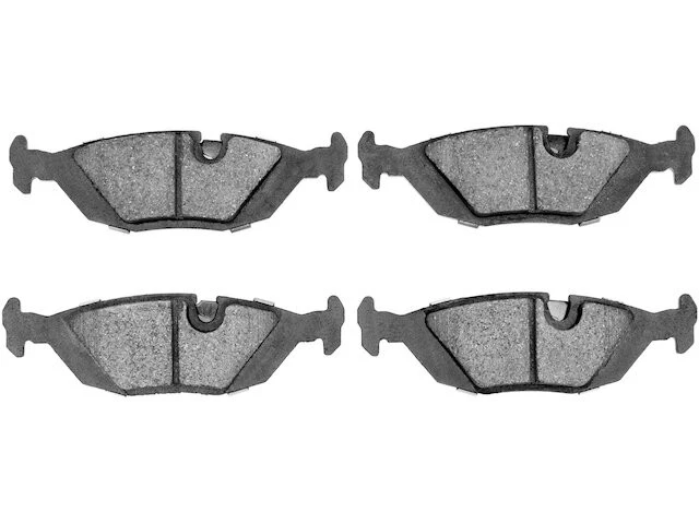 Juego de pastillas de freno trasero para BMW 635CSi 1985-1989 1986 1987 1988 QK651QS Foto 1 de 1