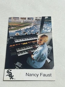 Nancy Faust Signed Chicago White Sox Baseball Card M-595 - Picture 1 of 2