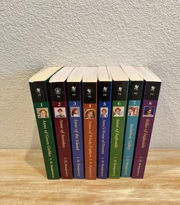 LUCY M MONTGOMERY 8 Book Lot ANNE OF GREEN GABLES Series #1-8 Full BANTAM Set - Picture 1 of 17