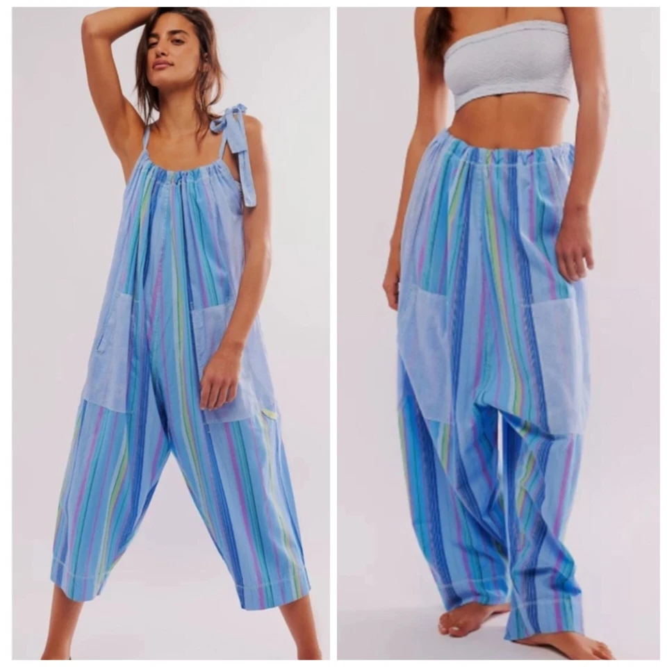 Mono/pantalón Free People Intimately Convertible sueño en color algodón mediano Foto 1 de 4
