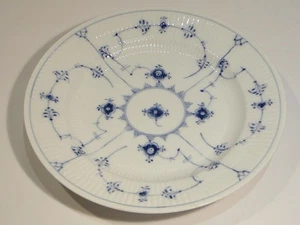 Royal Copenhagen blau geriffelt schlicht Speiseteller 10" Dänemark 1/175 - Bild 1 von 3
