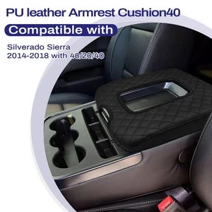 For 2014-18 Chevy Silverado Seat Center Console Lid Armrest Cover Cushion Pad - Picture 1 of 7