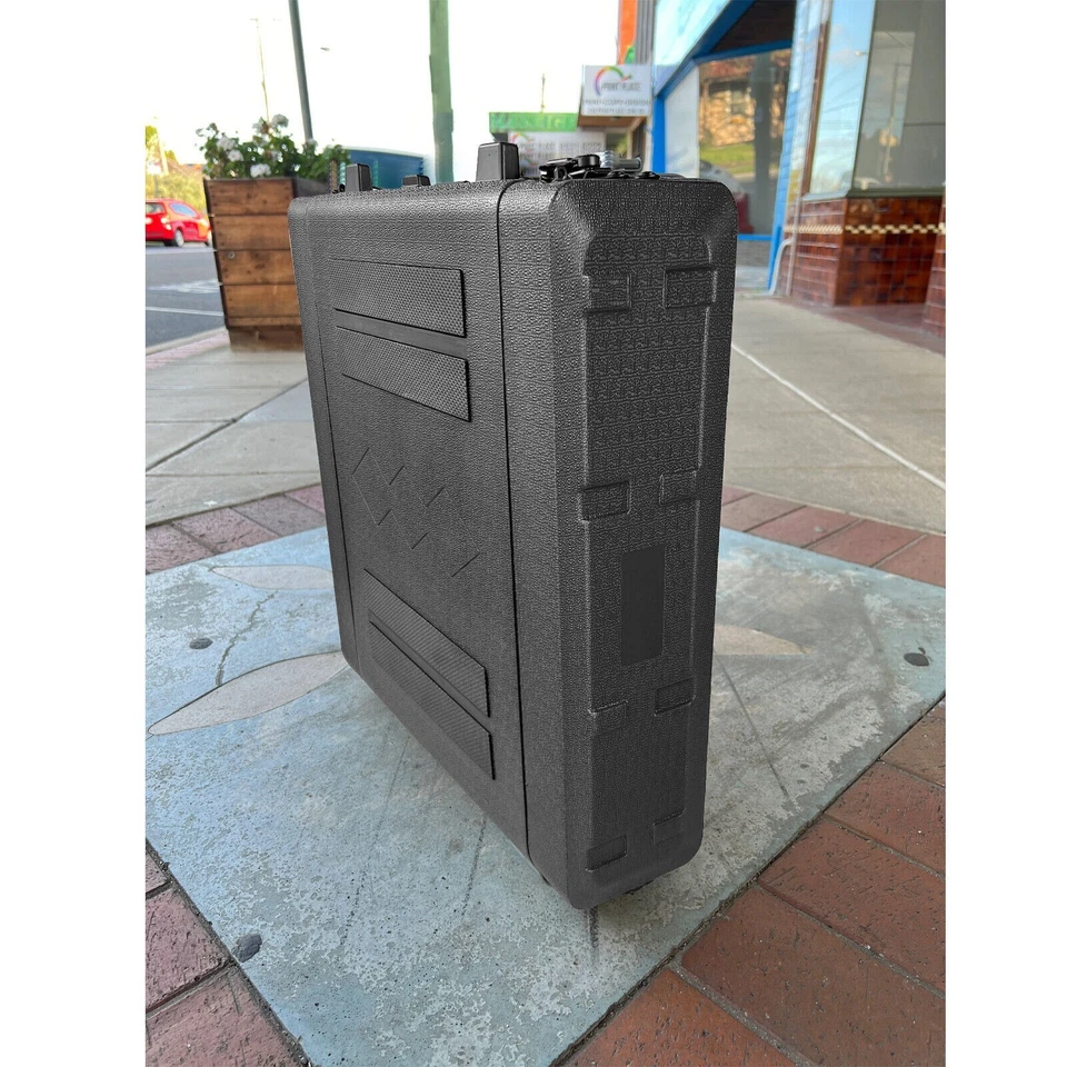 Estuche de rack 2U bloqueable 10,2 pulgadas de profundidad Estuche de vuelo de 2 espacios para equipos de audio profesional Foto 1 de 4