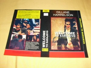JAQUETTE VHS Welcome to Sarajevo Stephen Dillane Woody Harrelson Marisa Tomei - Picture 1 of 1