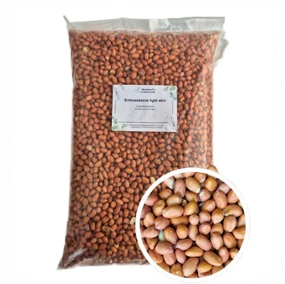 Matimels Futterwelt Erdnusskerne mit Haut(light skin), Erdnüsse, Vogelfutter - Bild 1 von 3