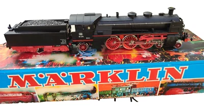 LOCOMOTIVE  MÄRKLIN  HO + tender Réf 3091 3 Rails ,DB-18 478 - Photo 1/4