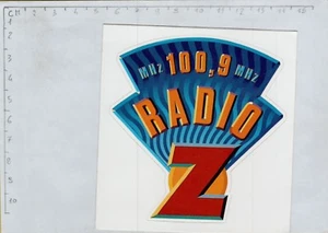 ADESIVO VINTAGE STICKER kleber RADIO Z MHZ 100,9 MHZ - Imagen 1 de 1