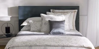 NUEVO CON ETIQUETAS NUEVO Sábanas planas Yves Delorme Corolle Galet King or Queen Foto 1 de 4