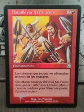 Battle on the heights-uphill battle mtg magic mercadia masks FR foil nm