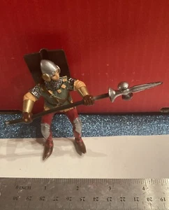 INFANTRYMAN WITH PIKE RED 39381 RETIRED PAPO KNIGHTS - Picture 1 of 10