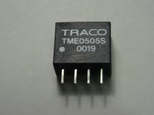 1 pièces TRACO TME0505S convertisseur DC/DC 1W 5V/5V isolé - Bild 1 von 1