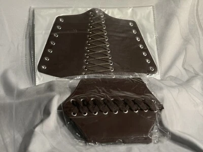  Protectores de brazo medievales, plisado Foto 1 de 2