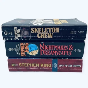 Lot Of 3 First Edition Print Stephen King Paperbacks: Skeleton Crew, Nightmares - Picture 1 of 11