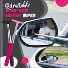 Scraper Retractable Rearview Mirror Rainy Cleaning Car Rearview Mirror Wiper