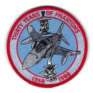 1980's "THIRTY YEARS OF PHANTOMS" 1958-1988 patch - Picture 1 of 1