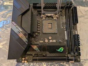 PARTS!!!! ASUS Mainboard ROG STRIX H470-I GAMING LGA1200 H470 U3.2 Motherboard - Afbeelding 1 van 7
