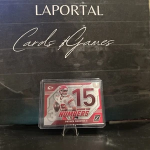 2023 Panini Zenith - Behind The Numbers #24 Patrick Mahomes II - Bild 1 von 2