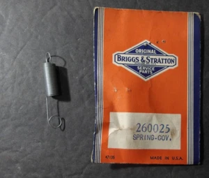 Neu Briggs & Stratton 260025 Governor Feder Original-Zubehör-Hersteller Serviceteil - Bild 1 von 4