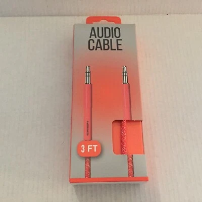 NEW 3 Ft Red Audio Cable - Image 1 of 4