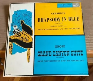 BYRON JANIS - Rhapsody in Blue ~ RCA LBC-1045 {nm orig} | RARE ANDY WARHOL COVER - Imagen 1 de 4