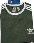 Brand New Adidas Short Sleeve Round Neck Three Stripe T-shirt