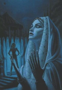 Tarjeta coleccionable de fantasía Immortal Joy #45, James Warhola 1995 - Imagen 1 de 2