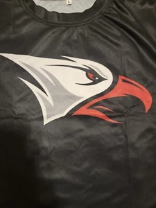 NCCU North Carolina Central University Eagles Nueva Camiseta Dri Fit Negra - Imagen 1 de 4