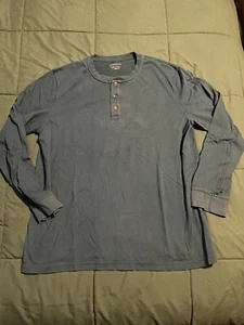 Camisa polo azul de fácil cuidado Croft & Barrow para hombre talla L - Imagen 1 de 4