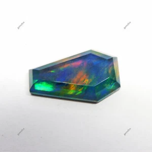 Ópalo doble natural 11,85 quilates corte elegante multicolor piedra preciosa suelta certificada - Imagen 1 de 13