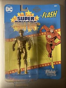 McFarlane Toys DC direct Super Powers The Flash 40th Anniversary Gold Variant