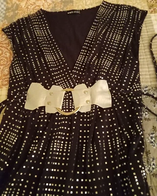 Talla XS... Cubierta de traje de baño con sello húmedo. Mujer/Jr. Granate con destellos plateados Foto 1 de 4