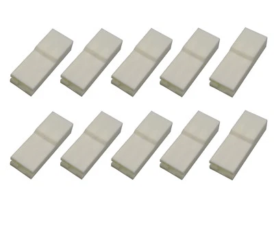 CABLE SOLUTION PLUS DEUTSCHLAND GMBH 10x Gehäuse für Flachsteckhülsen 6,3x0,8, KFZ Elektrik LKW Wohnmobile