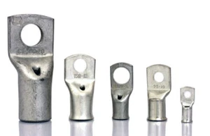 Rame Tubo Terminali Cavo Batteria Alette Occhielli 6,10, 16, 25, 35, 50, 70mm - Imagen 1 de 1