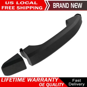 (1) Rear LH RH Door Handle Outside Exterior Black Textured for Silverado Sierra - Picture 1 of 5